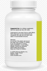 Ultra Octacosanol, Athletic Performance, Parkinson Disease, Amyotrophic Lateral