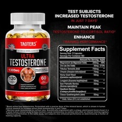 Testosteron Booster High Strength Caps, T Boost 120 Capsules Male Enhancement