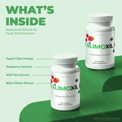 Slimoxil Capsules, Advanced Weight Management Support Supplement 60ct