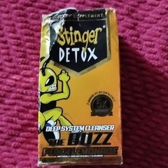 Stinger Detox Cleanser Deep System Cleanser Liquid Buzz Peach Lemonade 8 oz