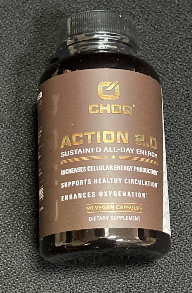 CHOQ Action 2.0 Sustained All-day Energy Increases Cellular Healthy Exp 05/28