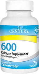Calcium Supplement, 600 Mg, 75 Count