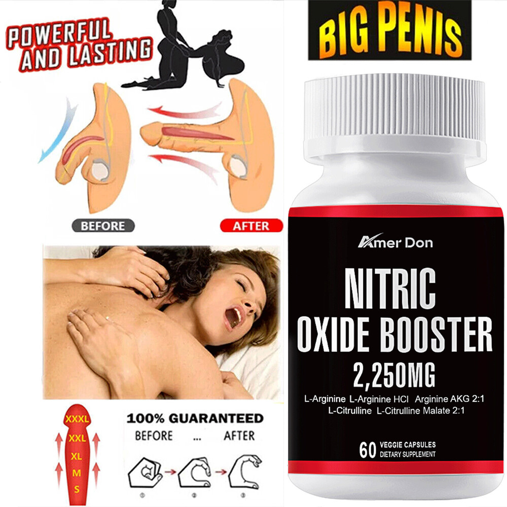Nitric Oxide Booster Supplement for Blood Circulation and Flow, Endurance Energy