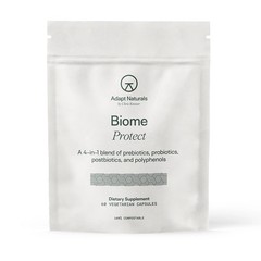 Adapt Naturals Biome Protect (60 Pills ) | Prebiotics + Probiotics + Postbioti