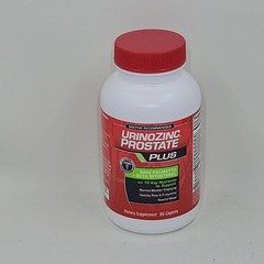 URINOZINC Prostate Plus Health Complex Beta Sitosterol & Saw Palmetto Supplement