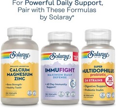 Solaray Once Daily Adult 50+ Complete Multivitamin for Women&Men,Essential Vitam