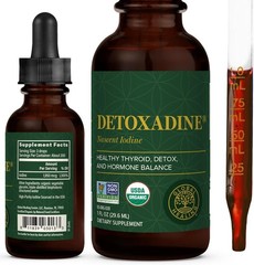 Global Healing Detoxadine Organic Liquid 1oz EXP 11/27