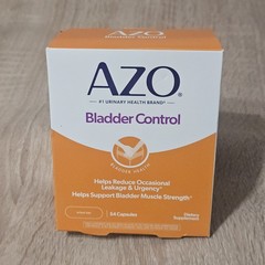 AZO, Bladder Control, 54 Capsules (300 Mg per Capsule) – 06/2027
