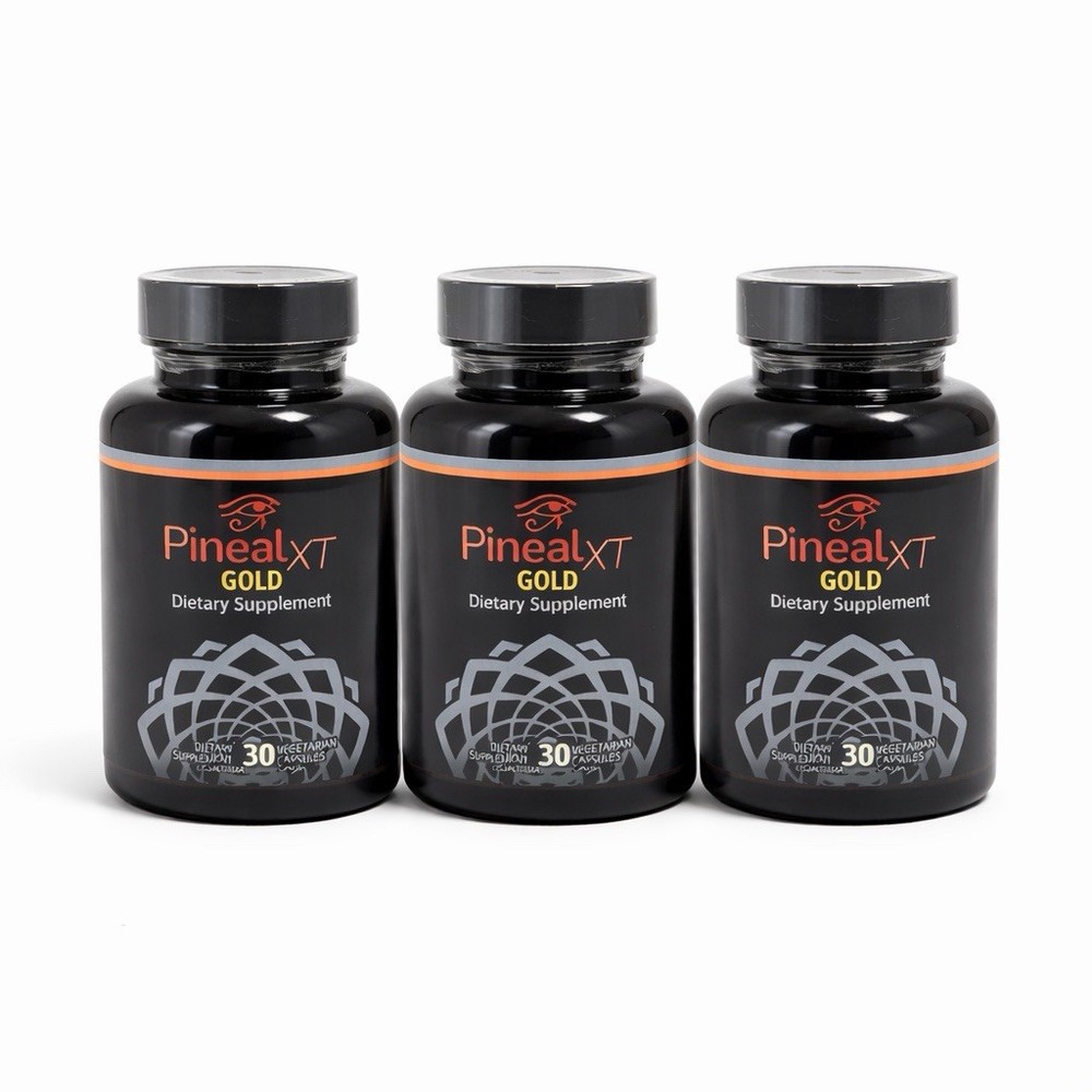 Pineal XT Gold Supplement 30 Veg Capsules Lot 3 Exp 9/26 NEW FREE SHIPPING