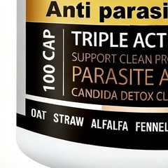 Potent Candida Cleanse With support & Detox Yeast Natural Herbs – 100 Capsules