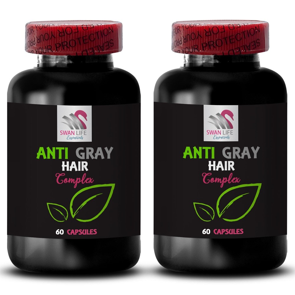 Nutrient-Rich Care – GRAY HAIR COMPLEX – Biotin Nourishment 2 Bottles 120C
