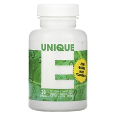 A C Grace Company Unique E 30 Softgels Gluten-Free , No Artificial Colors,