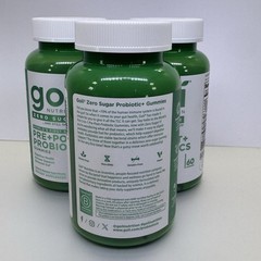 Goli Zero Sugar Pre+Post+Probiotics Gummies 60 Ct 3 Pack NEW Exp 01/2027