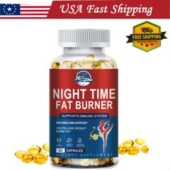 Night Time Fat Burner Reduce Belly Slimming Weight Loss Appetite Suppressant