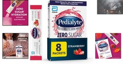 Recharge with Zero Sugar Electrolyte Drink Mix – Refreshing Strawberry, 8 Pack