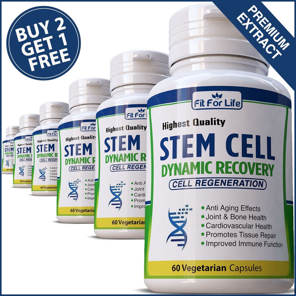 STEM CELL PILLS SUPPORT NATURAL SUPPLEMENT CELLULAR REPAIR RENEWAL IMMUNE BOOST