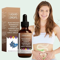 Walnut Black Gut Wormwood Tincture Rapid Walnut Cleanse Digestive Fitness 60ml