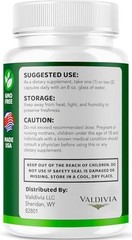 Valdivia Burn Jar Pro 60 Capsules Dietary Supplement Made in USA Metabolism