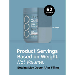 NeoCell Collagen Bio-Peptides Powder 22 oz Hair Skin Nails Grass-Fed Protein