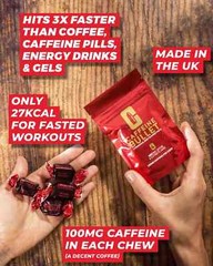 Caffeine Pill Upgrade – Mint Caffeine Bullets – 100 mg Caffeine Chews (1 Bag)