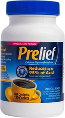 PRELIEF Acid Reducer Caplets Dietary Supplement, 120 Count