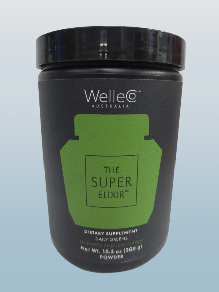 WELLOCO AUSTRALIA THE SUPER ELIXIR DAILY GREENS PINEAPPLE & LIME FLAVOR EXP:2027