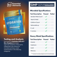 Essential Elements Hydration Packets Blue Raspberry Pack Sugar Free Electro…