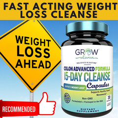COLON 14 DAY Quick Cleanse Support Detox Weight Loss Increased Energy, NW 2024