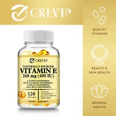 Naturally Sourced Vitamin E – for Skin, Heart, Brain, and Immune System Health
