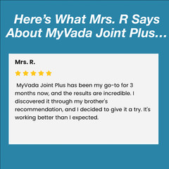 MyVada Joint Plus – Ayurvedic Herbal Organic Herbal Joint Health Supplement