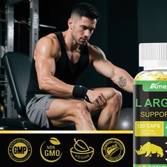 Nitric Oxide Booster Supplement for Blood Circulation and Flow, Endurance/Energy