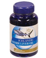 Icelandic Shark Liver Oil 500mg 200 softgels Best Deal Free Shipping