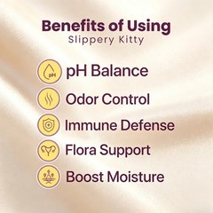 Kitty Queen Slippery Kitty,Feminine Probiotic,Moisture Gummies for Women’sHealth