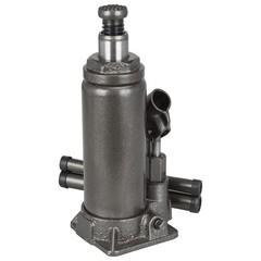 ProSource T010706 Hydraulic Bottle Jack, 6 ton, 8-1/2 to 16-1/4 in Lift, Steel,