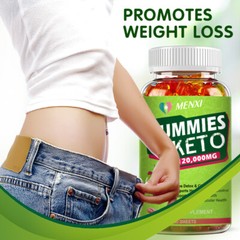 60PC Keto Gummies Appetite Suppressant Weight Loss Fat Burner Dietary Supplement