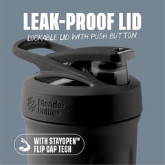 BlenderBottle Strada Shaker Cup Insulated Stainless Steel Water Bottle With Wire