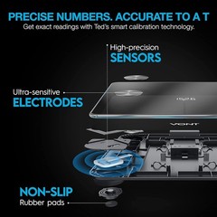 Vont Smart Scale Bluetooth Body Fat Scale BMI Digital Bathroom Scale 400lb