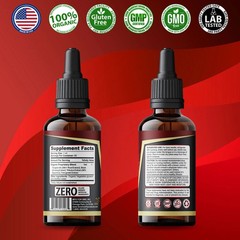 Man Bulge Mens Libidio Boost Performance Tincture Herbal Drops 3 Pack 6 Fl Oz