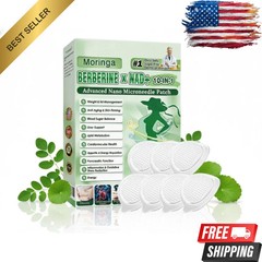 Moringa Berberine 10-in-1 Advanced Nano Microneedle Patch (7pcs/box)