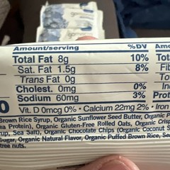 GoMacro Bars – Organic Oatmeal Choc Chip Vegan Gluten Free– 12 Ct (2.3 oz Each)