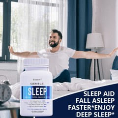 Sleep with L-Tryptophan, Magnesium – Fall Asleep Faster, Wake Refreshed-120 caps
