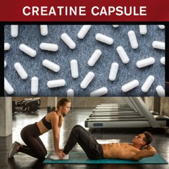 2Pack GPGP Creatine Monohydrate Capsules – Bodybuilding Muscle Growth – 90 Pills