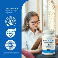 VisioCore Capsules – Advanced Eyesight Supplement, Eye Health & Vision 60ct