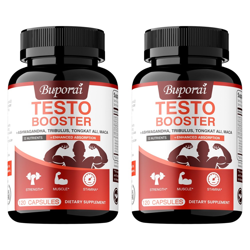 Testo Booster 240pcs – Relieve Stress, Enhance Athletic Performance & Muscle