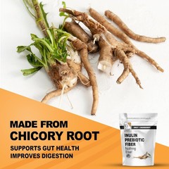 Belgian Chicory Root Prebiotic Powder for Gut & Blood Sugar Support