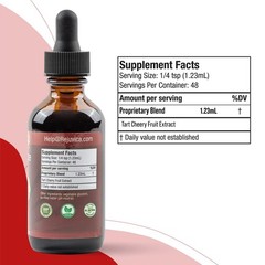 Advanced Tart Cherry Extract – Liquid Phytonutrient Supplement – Natural Health