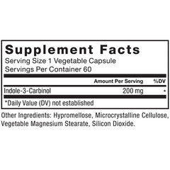 Force Factor Indole 3 Carbinol 200mg Capsules, Detox and Antioxidant Supplement