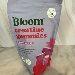 Bloom Nutrition Creatine 36 Gummies Berry Boost 5gram Per Serving Lean Muscle