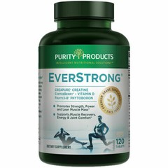 Purity Products EverStrong 120 Tablets Creapure Creatine New & Fresh exp 6/2024