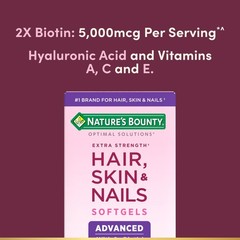 Nature’s Bounty Advanced Hair, Skin & Nails, Argan-Infused 150 Count, N/a